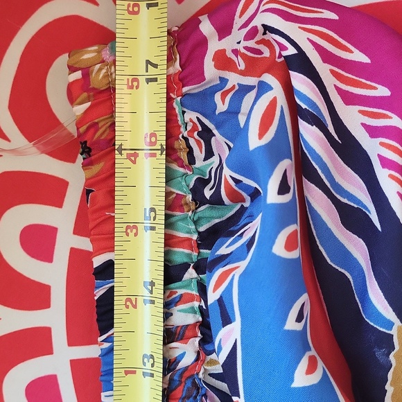 Bright Colorful Floral Maxi Skirt - Picture 4 of 9